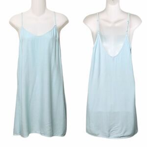 TALULA Aritzia Blue Swing Tank Sun Dress XS
